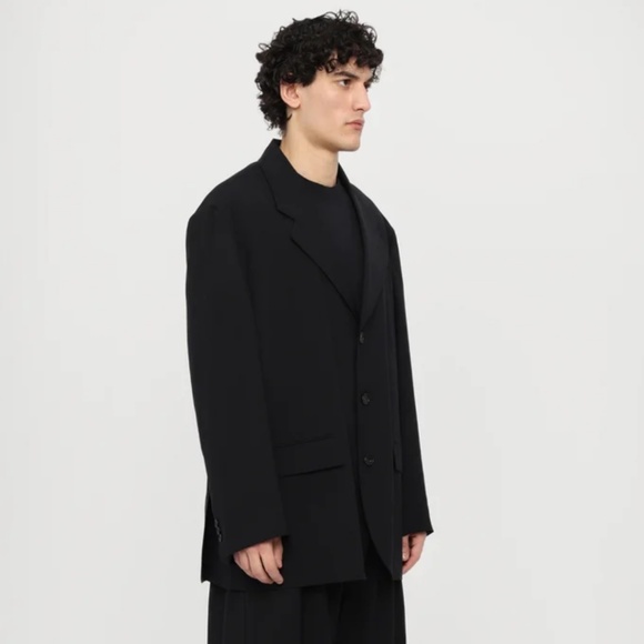 Loro Piana x Simons XXXI Men’s Blazer 100% Cashmere Black Lanzawood SPJ Sz 40R - Picture 1 of 13